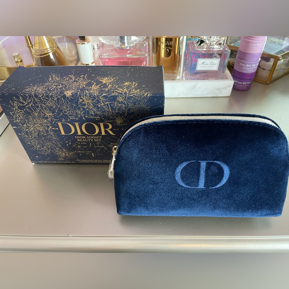 Dior cosmetic bag